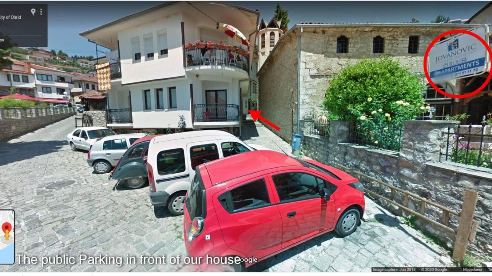 Jovanovic Guest House Ohrid Bagian luar foto